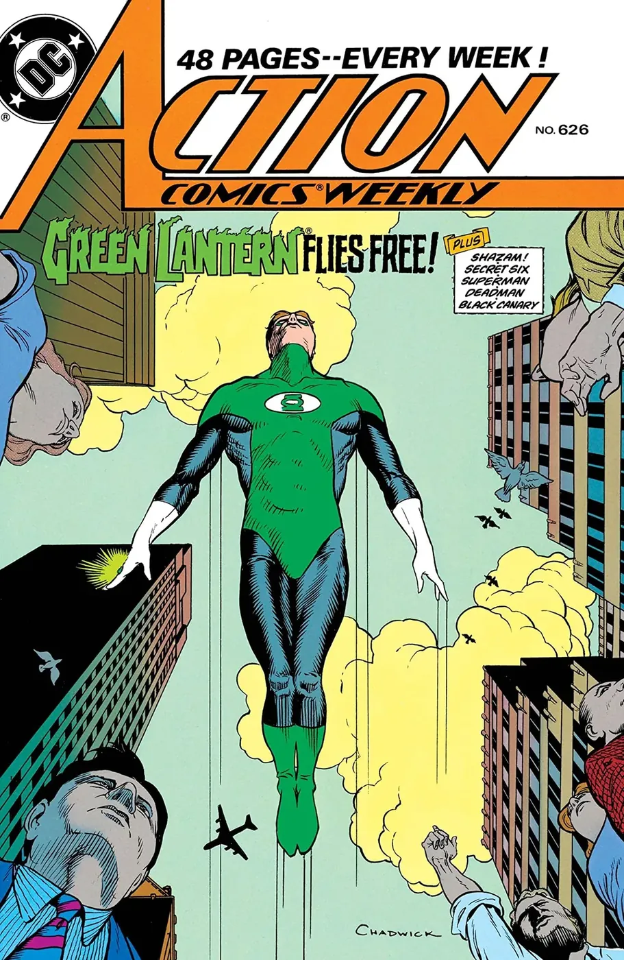 Cover of Action Comics Weekly #626