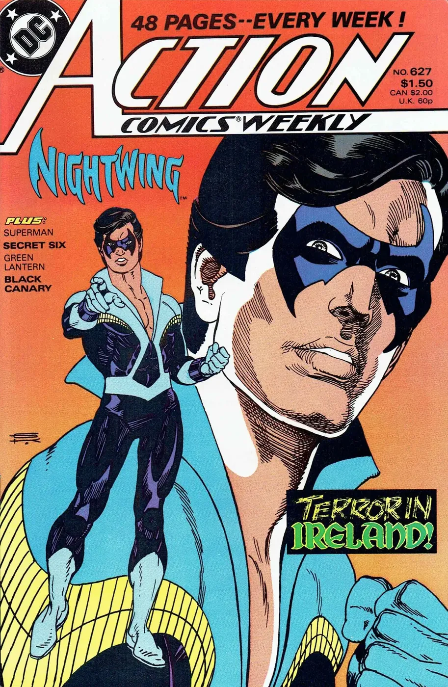 Cover of Action Comics Weekly #627