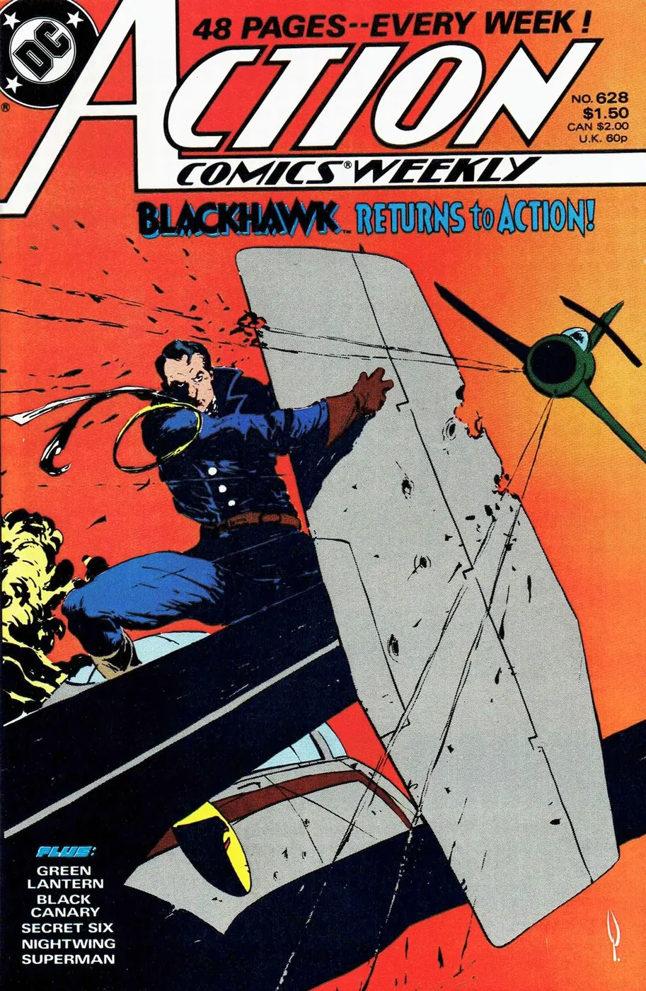 Cover of Action Comics Weekly #628