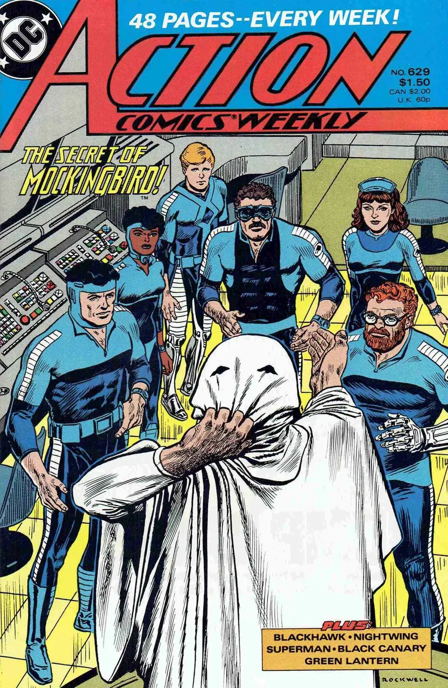 Cover of Action Comics Weekly #629