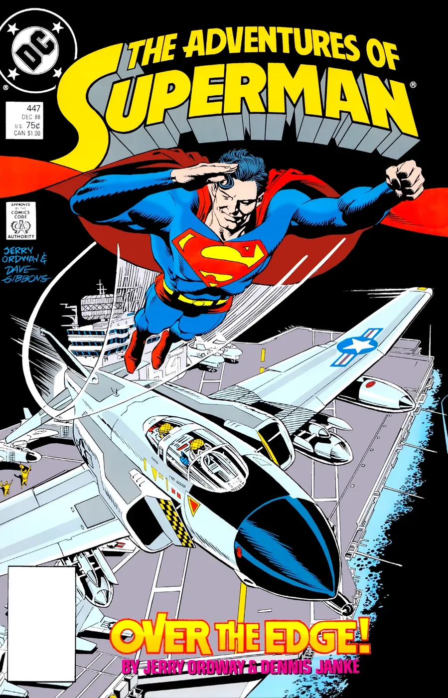 Cover of Adventures of Superman #447