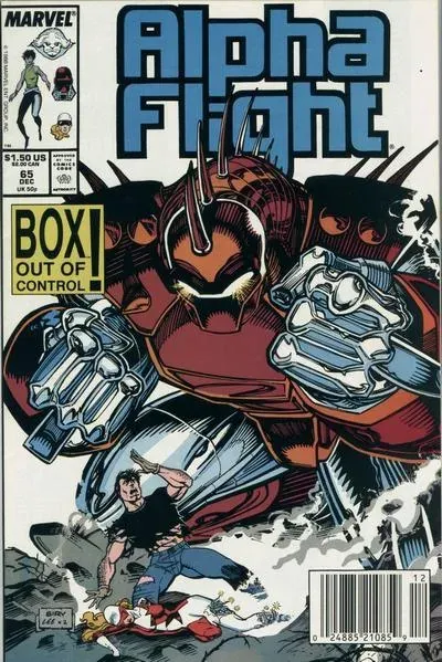 Cover of Alpha Flight #65