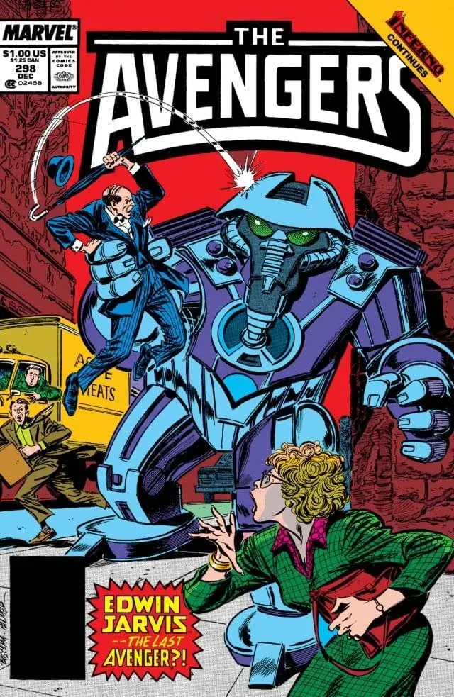 Cover of The Avengers #298