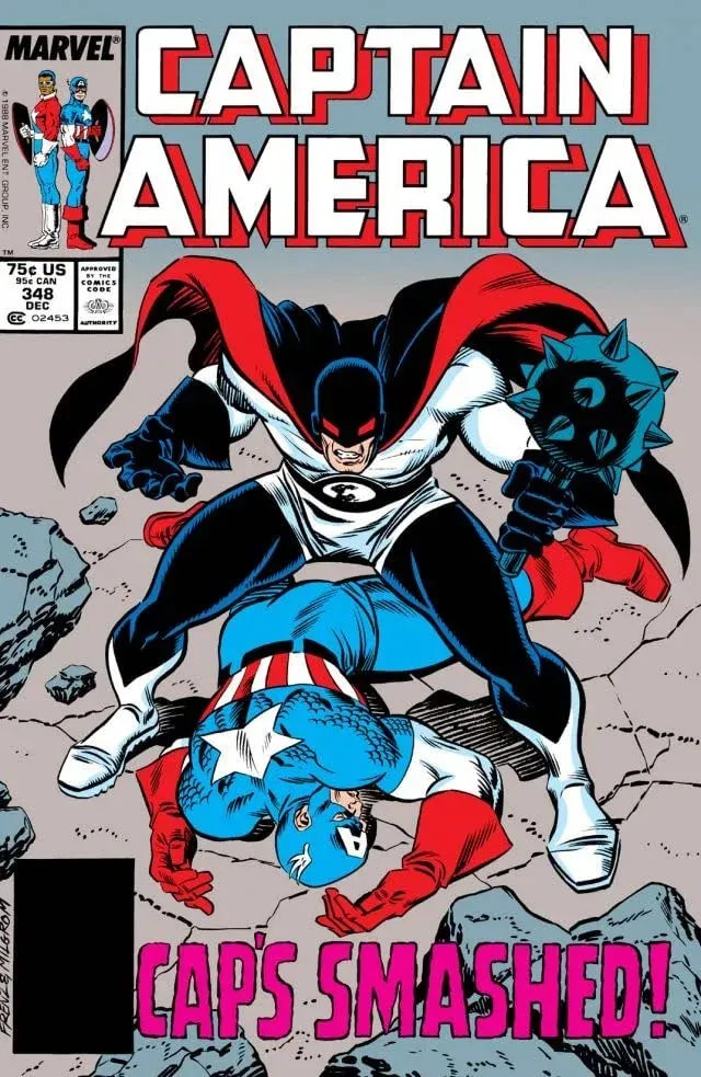 Cover of Captain America #348