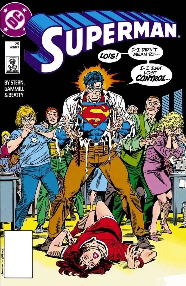 Cover of Superman #25