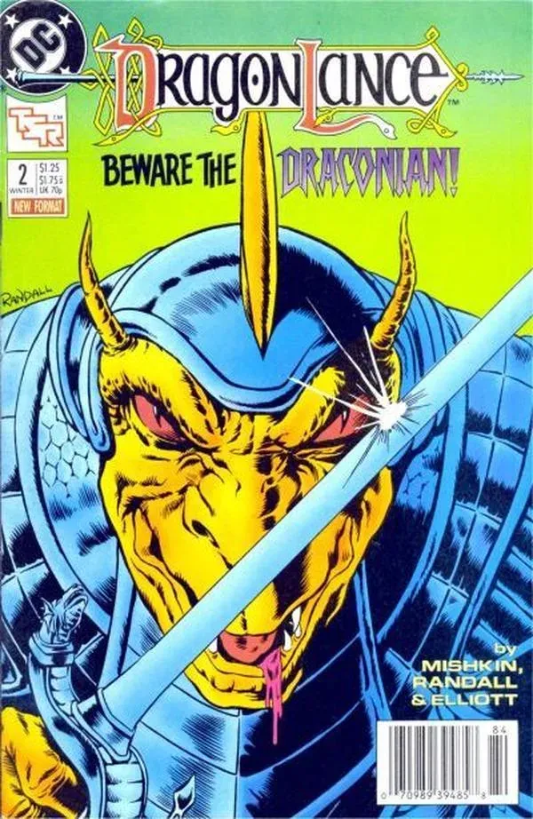 Cover of DragonLance Comic Book #2