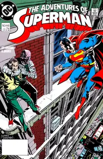 Cover of Adventures of Superman #448