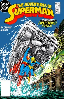 Cover of Adventures of Superman #449