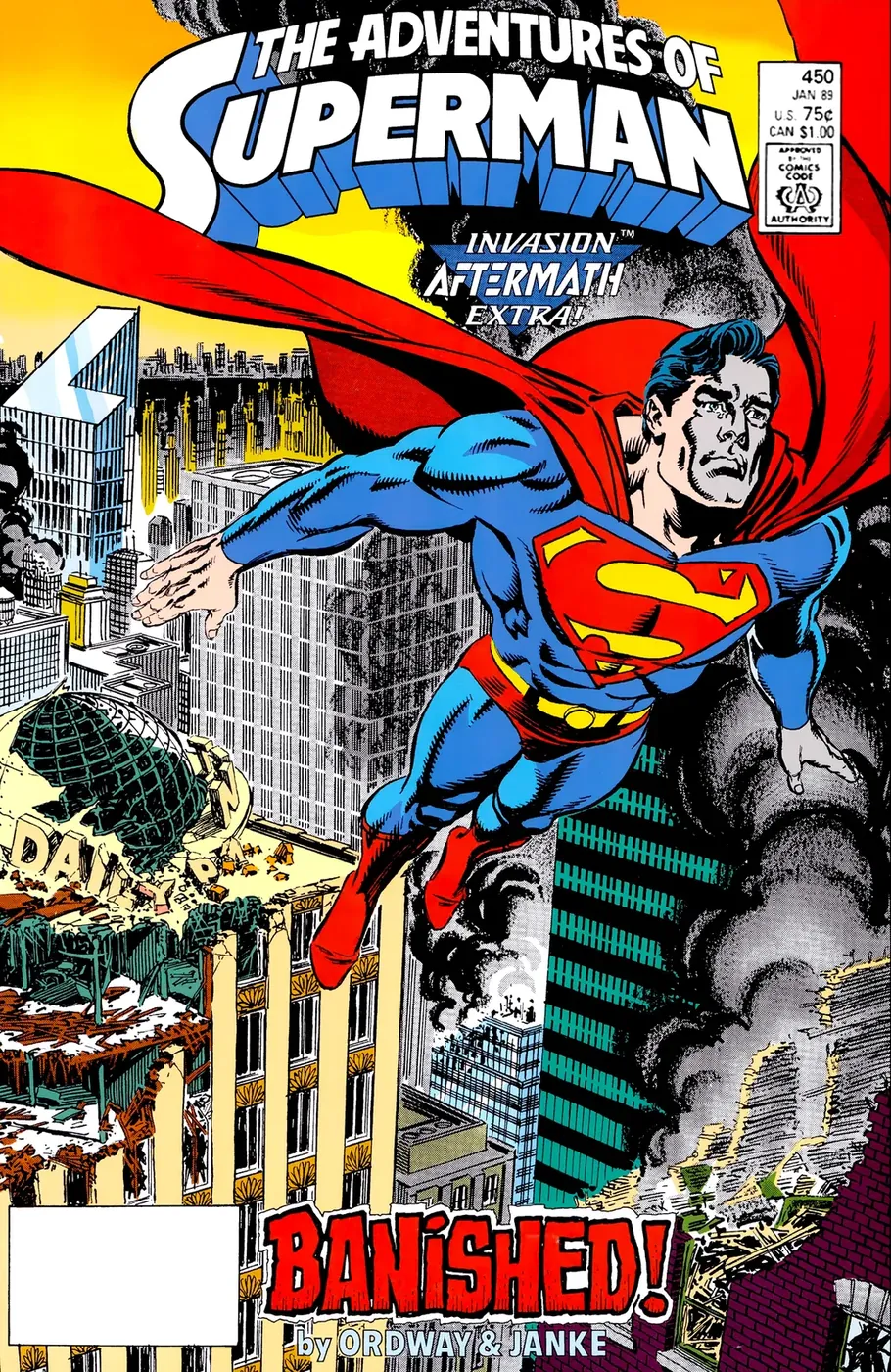 Cover of Adventures of Superman #450