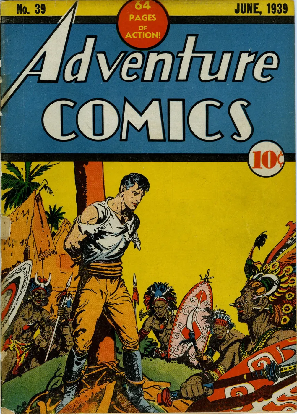 Cover of Adventure Comics #39