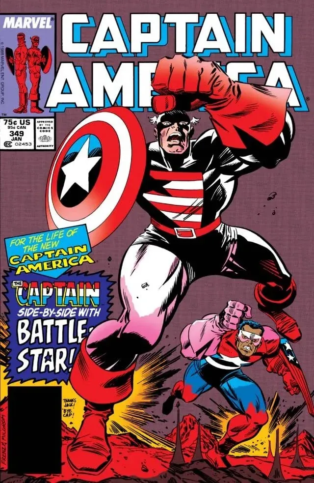 Cover of Captain America #349