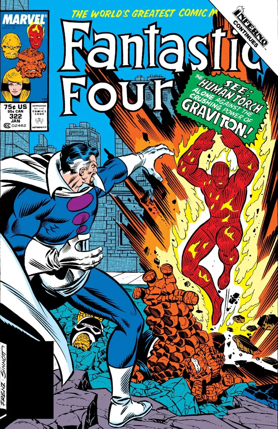 Cover of Fantastic Four #322