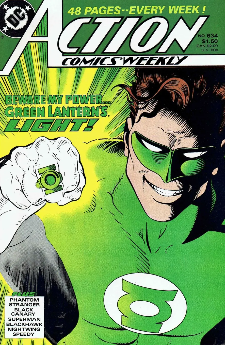 Cover of Action Comics Weekly #634