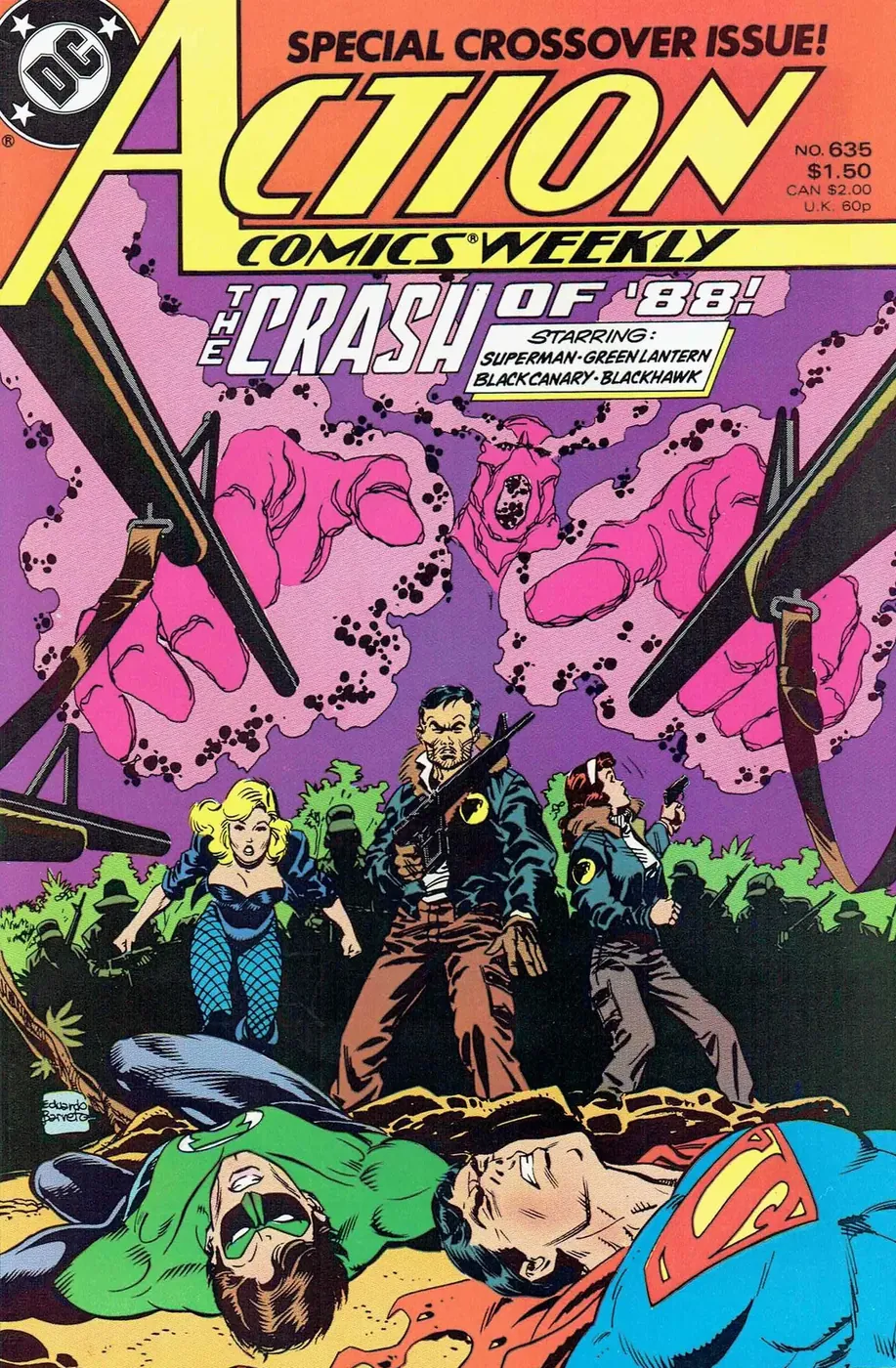Cover of Action Comics Weekly #635