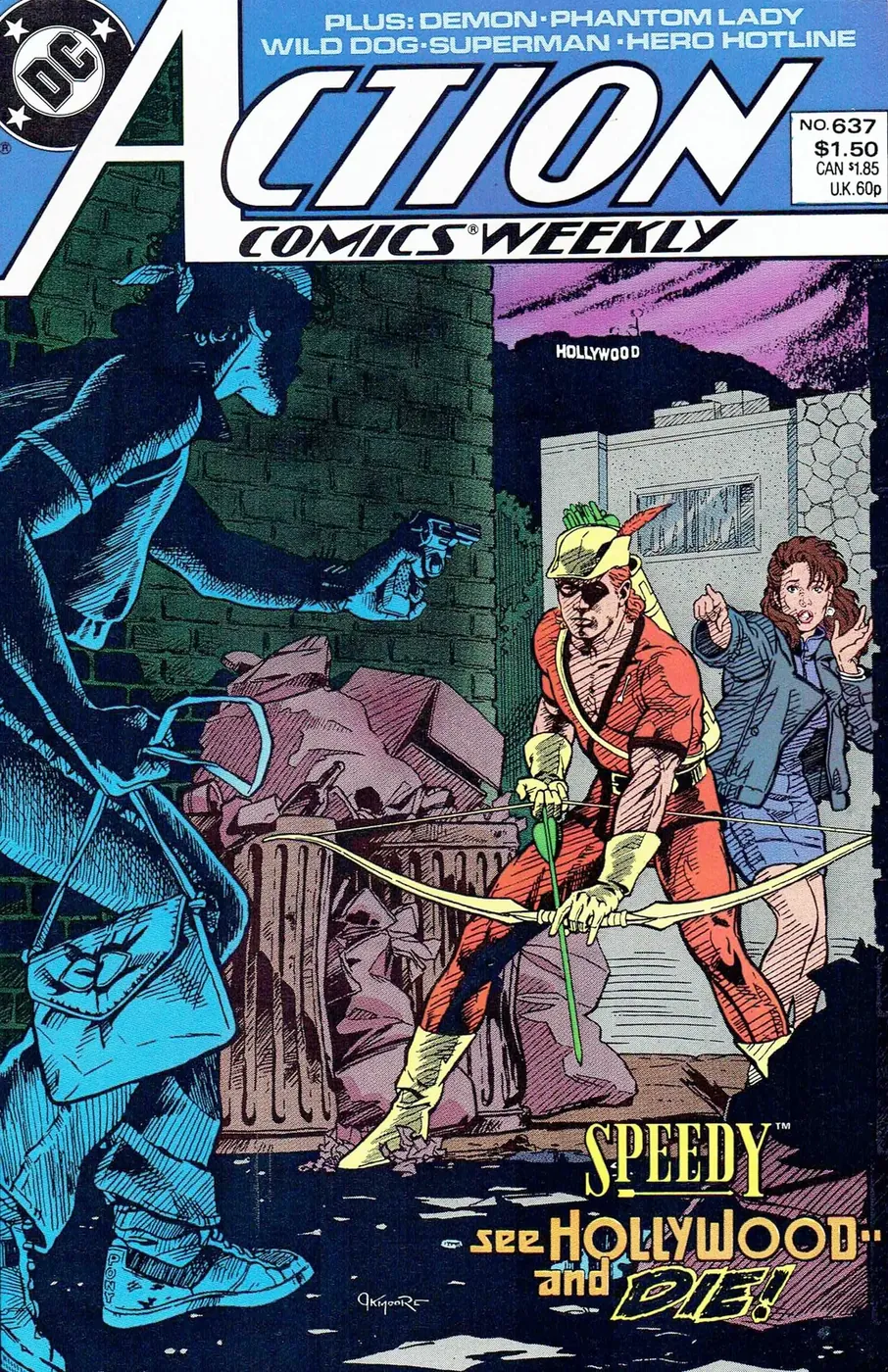Cover of Action Comics Weekly #637