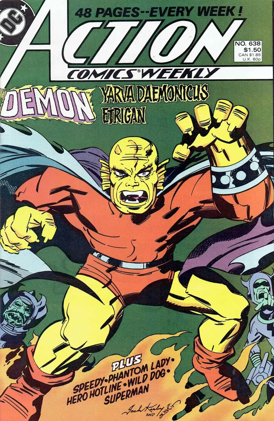 Cover of Action Comics Weekly #638