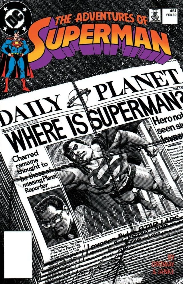 Cover of Adventures of Superman #451