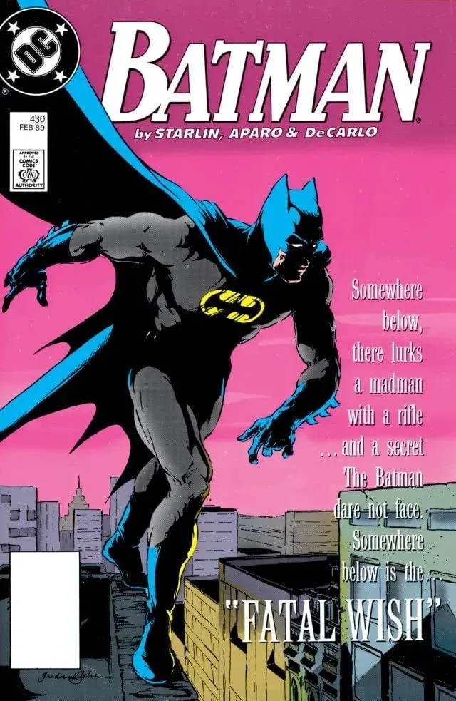 Cover of Batman #430