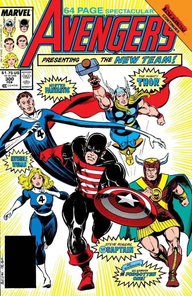 Cover of The Avengers #300
