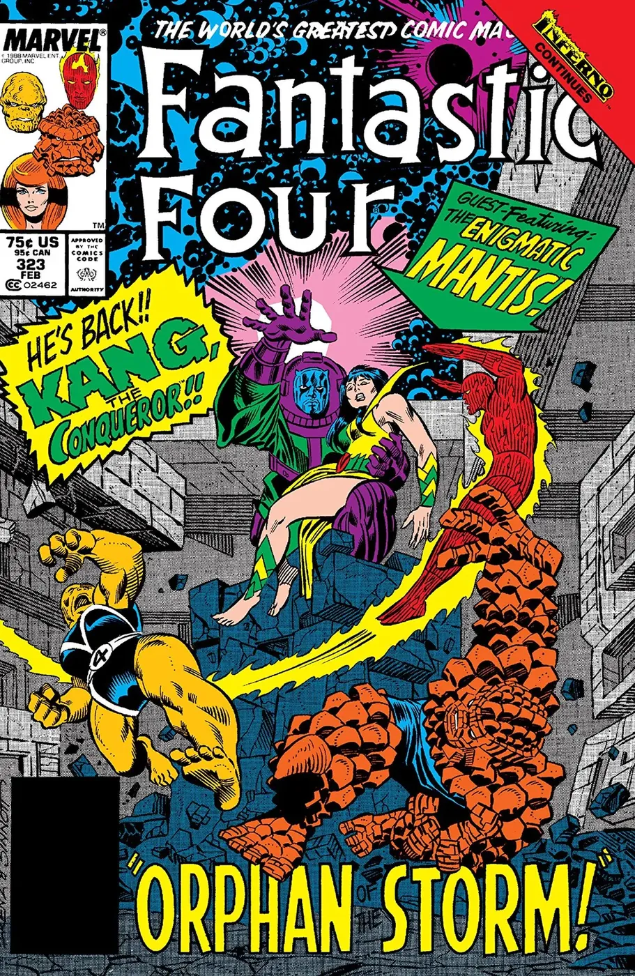 Cover of Fantastic Four #323