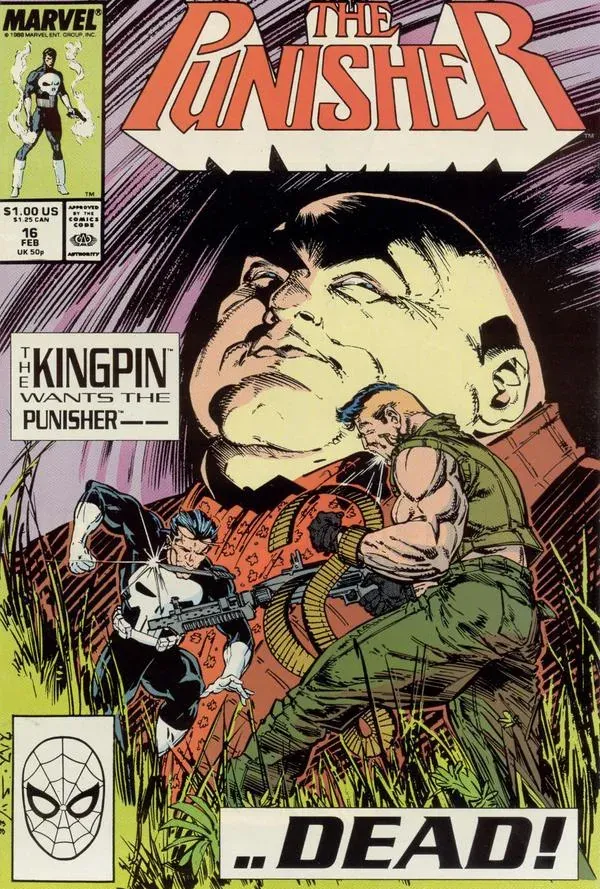 Cover of The Punisher #16