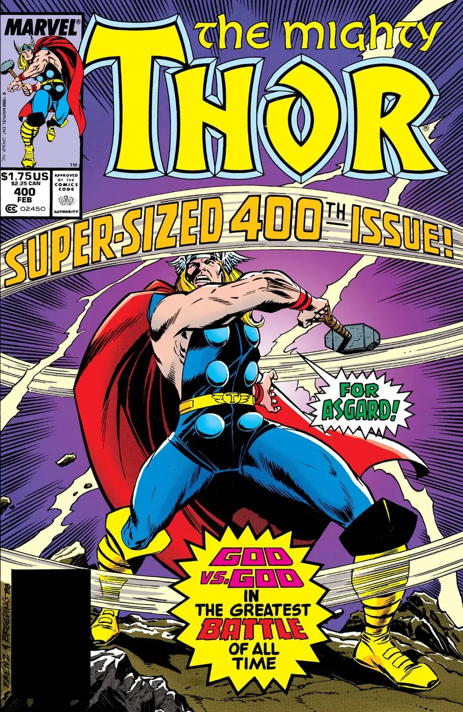 Cover of Thor #400