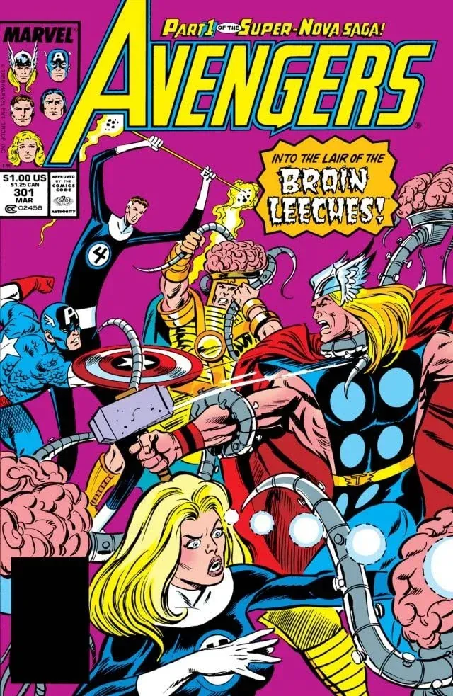 Cover of The Avengers #301