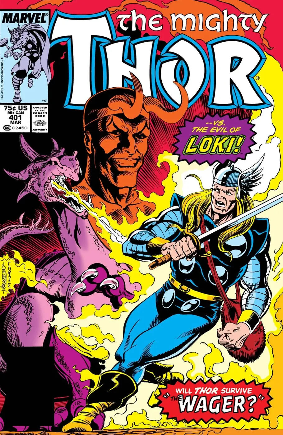 Cover of Thor #401