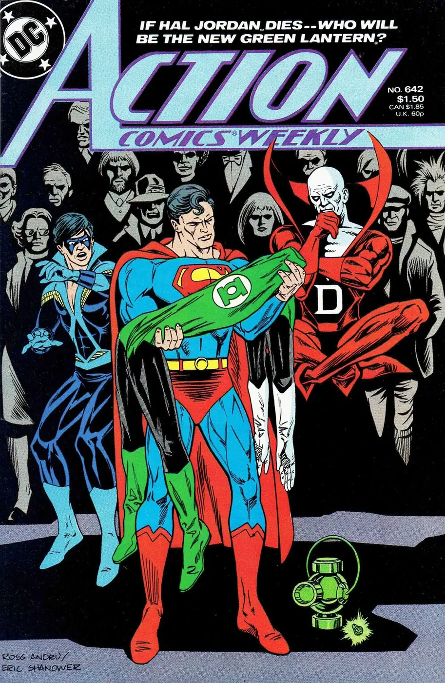 Cover of Action Comics Weekly #642