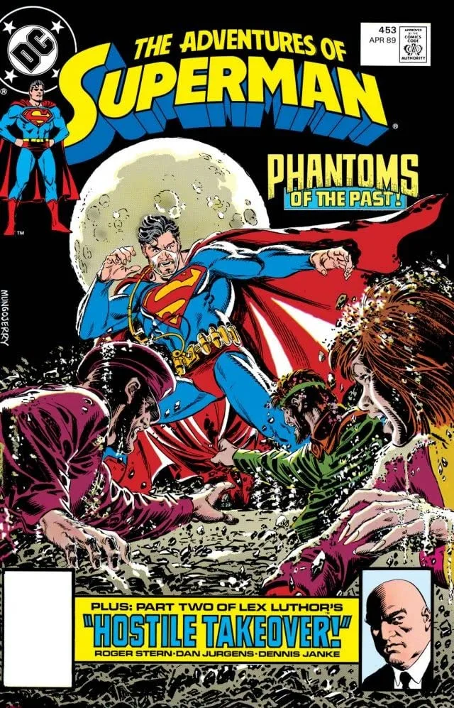 Cover of Adventures of Superman #453