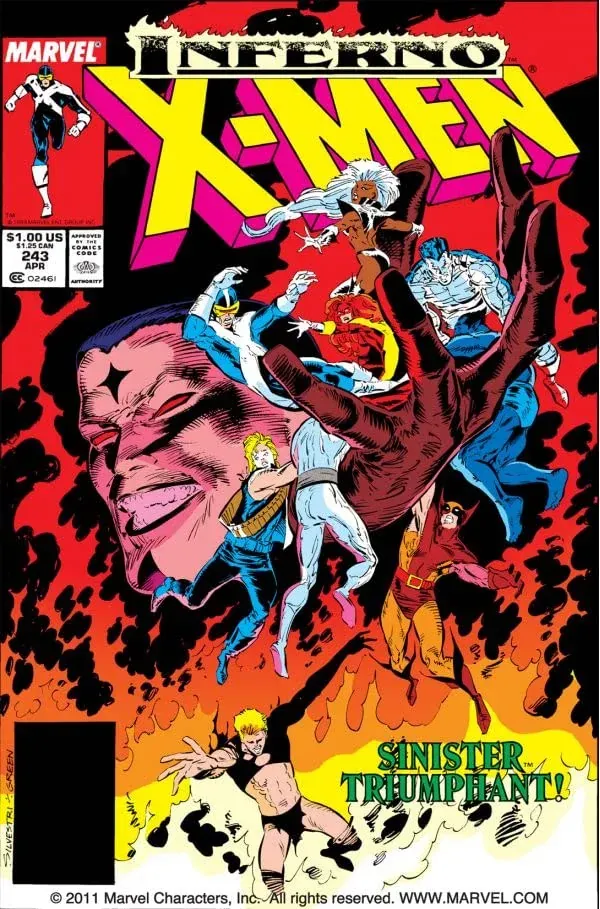 Cover of The Uncanny X-Men #243