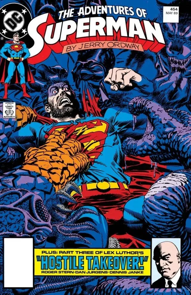 Cover of Adventures of Superman #454