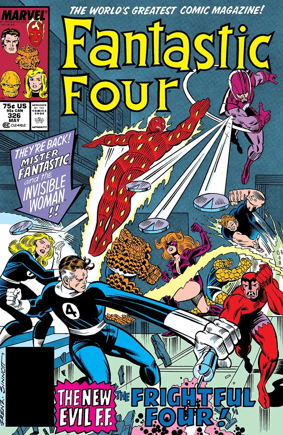 Cover of Fantastic Four #326