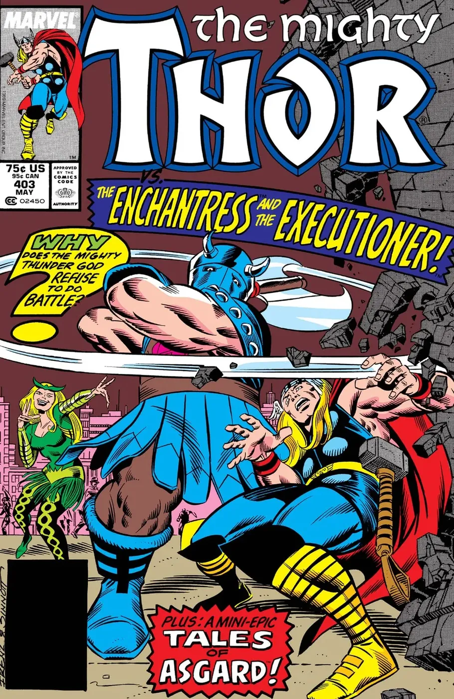 Cover of Thor #403