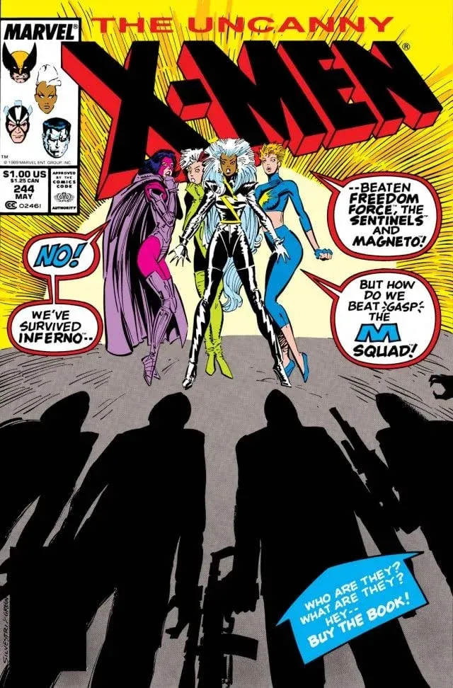 Cover of The Uncanny X-Men #244