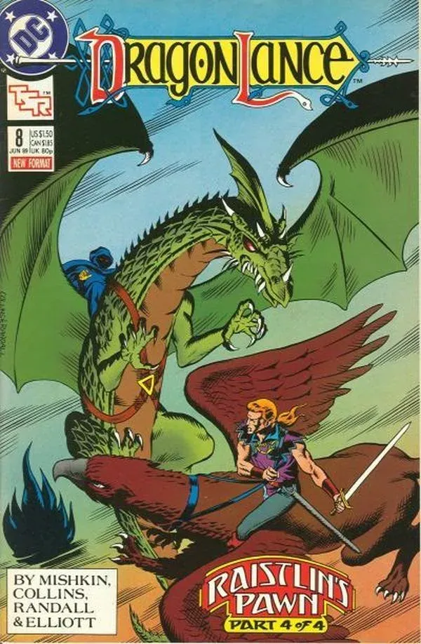 Cover of DragonLance Comic Book #8
