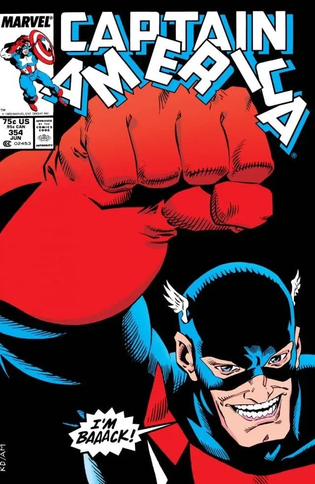 Cover of Captain America #354