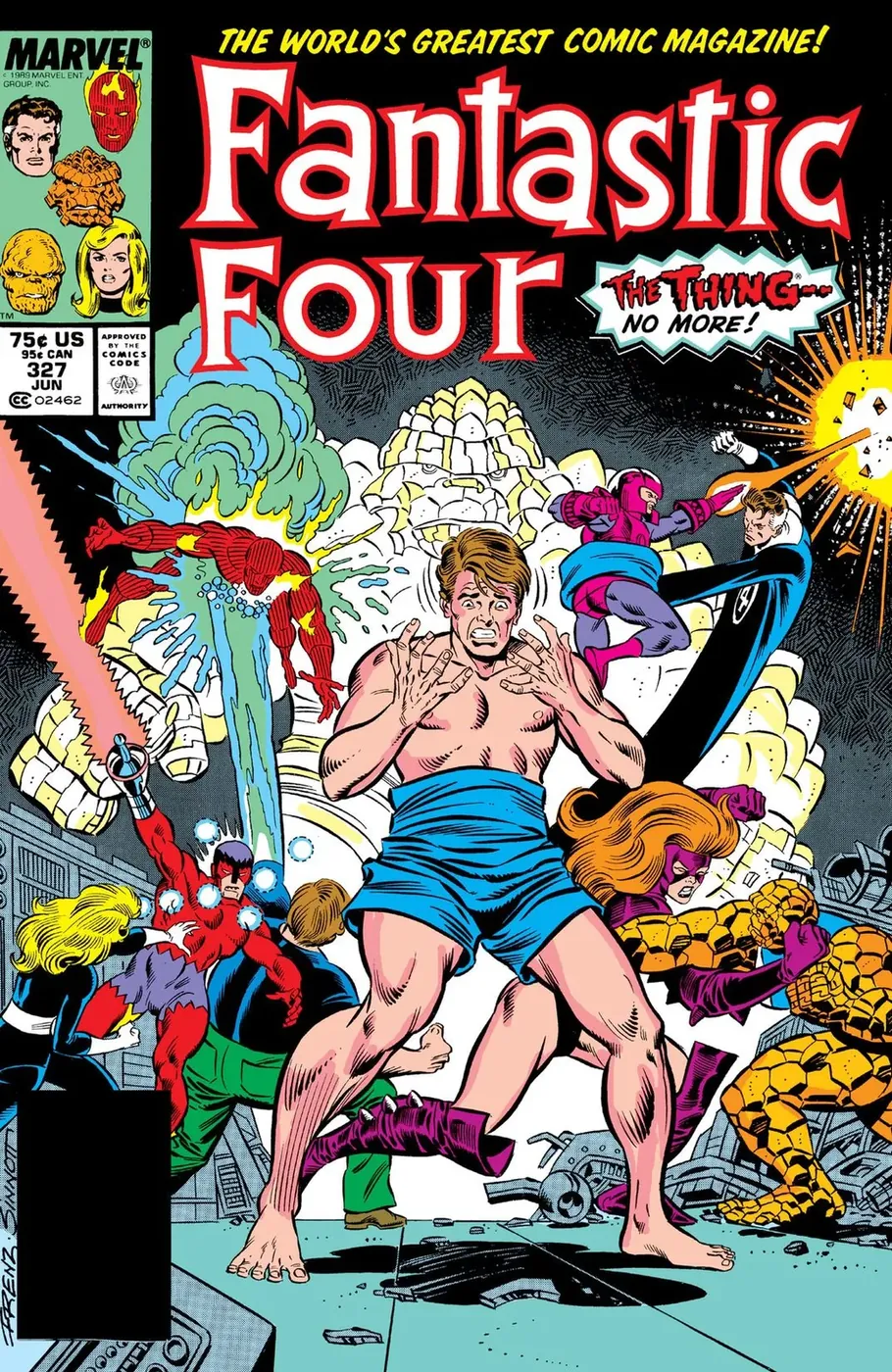 Cover of Fantastic Four #327
