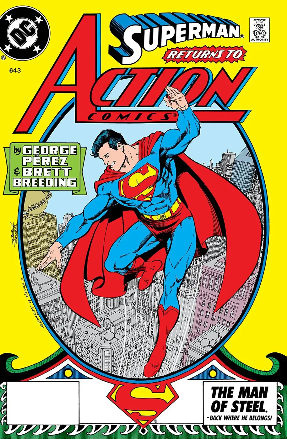 Cover of Action Comics #643