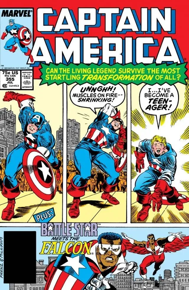 Cover of Captain America #355