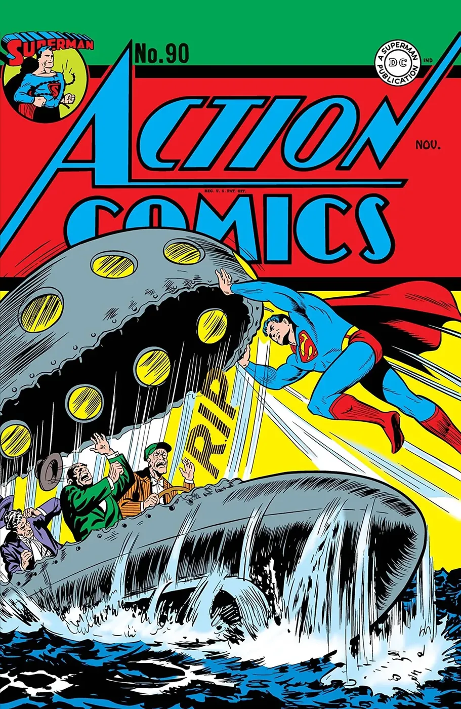 Cover of Action Comics #90