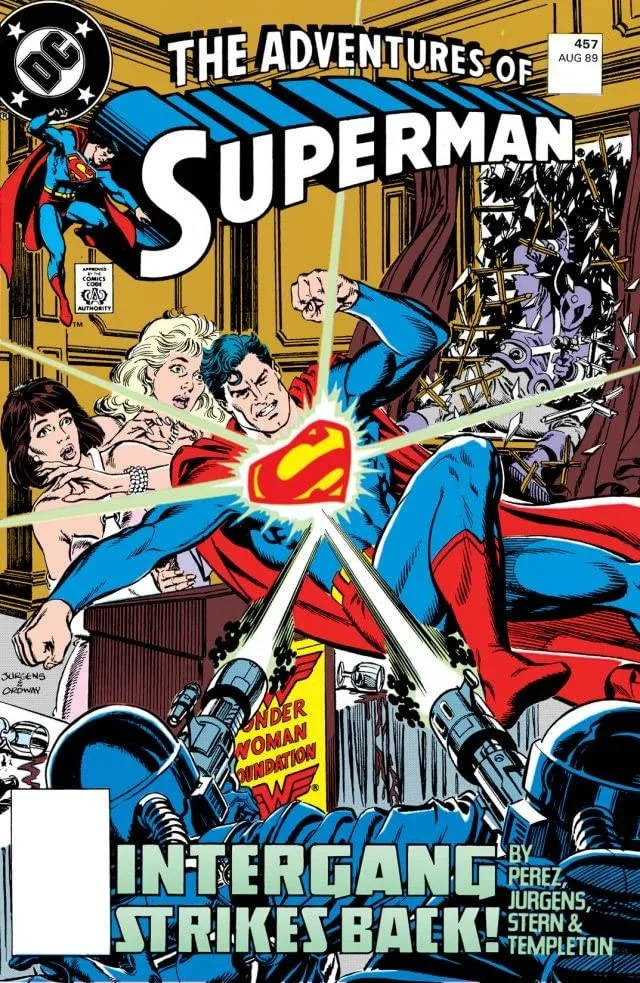 Cover of Adventures of Superman #457