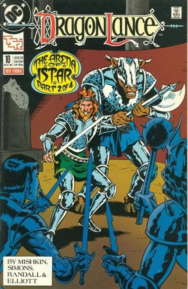 Cover of DragonLance Comic Book #10