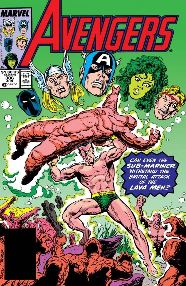 Cover of The Avengers #306