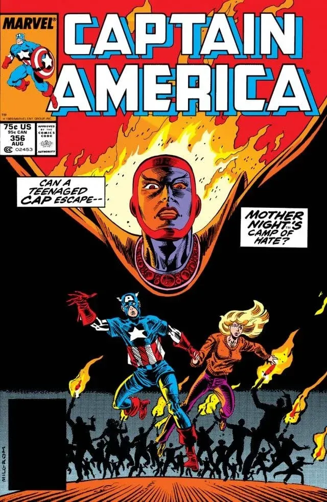 Cover of Captain America #356