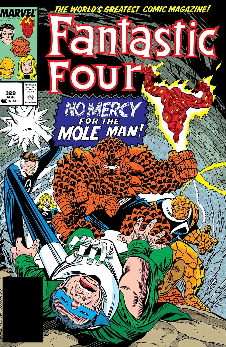 Cover of Fantastic Four #329