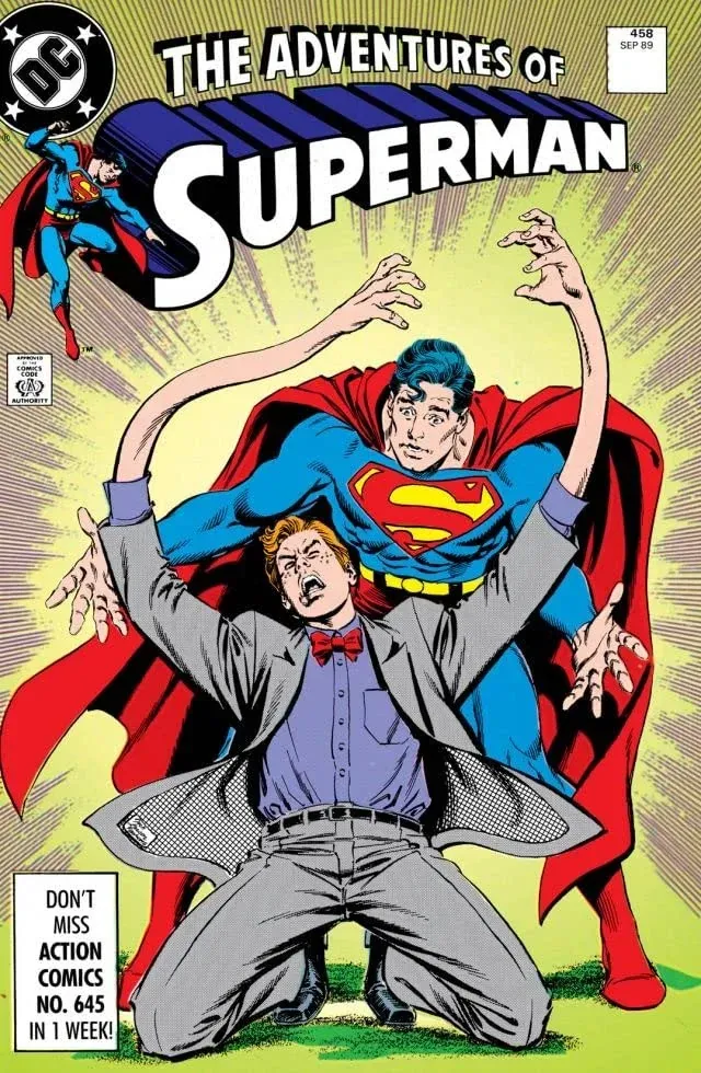 Cover of Adventures of Superman #458