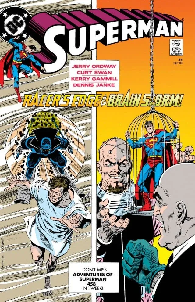 Cover of Superman #35