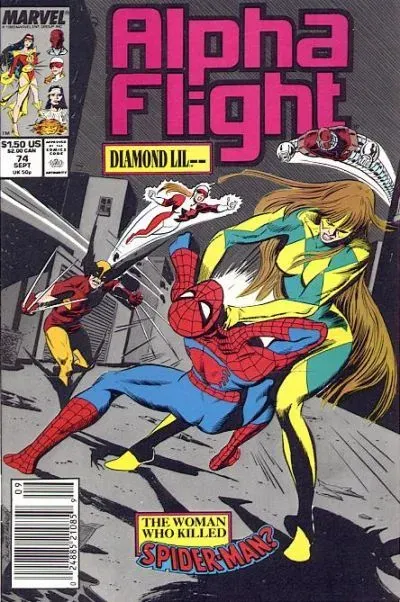 Cover of Alpha Flight #74