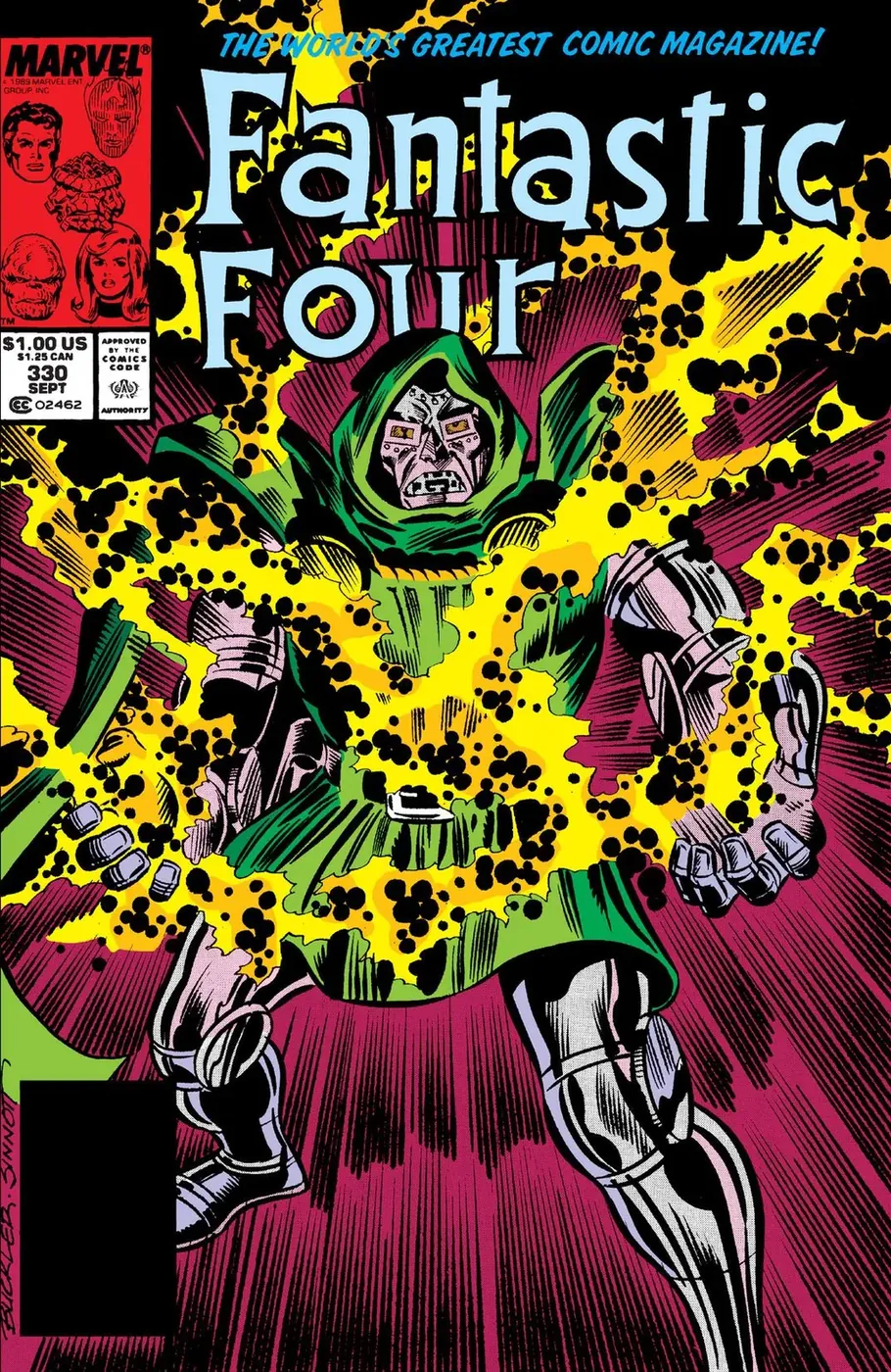 Cover of Fantastic Four #330